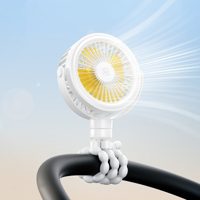 Портативний вентилятор Usams ZB289 Baby Stroller fan 2000mAh White