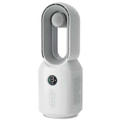 Настільний вентилятор F8 3in1 з Bluetooth-динаміком і нічником 4000mAh White