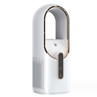 Настільний вентилятор F6 2in1 з зволожувачем повітря 2200mAh White