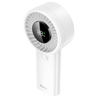 Портативний вентилятор Hoco HX62 Endless handheld fan 6000 mAh White Портативний вентилятор Hoco HX62 Endless handheld fan 6000 mAh White