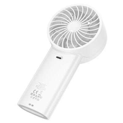 Портативний вентилятор Hoco HX62 Endless handheld fan 6000 mAh White Портативний вентилятор Hoco HX62 Endless handheld fan 6000 mAh White
