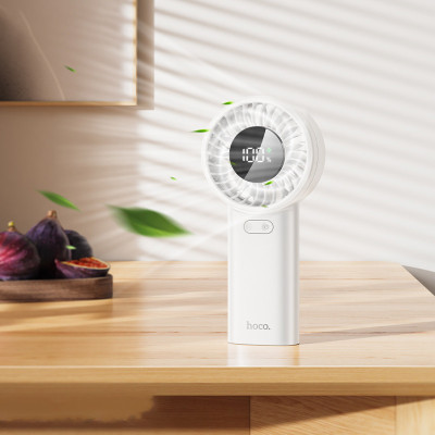 Портативний вентилятор Hoco HX62 Endless handheld fan 6000 mAh White Портативний вентилятор Hoco HX62 Endless handheld fan 6000 mAh White