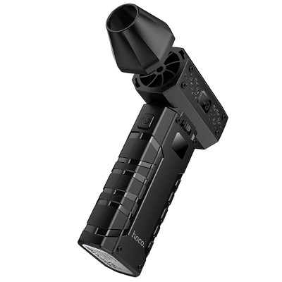 Портативний турбовентилятор Hoco HX67 Force fan Black
