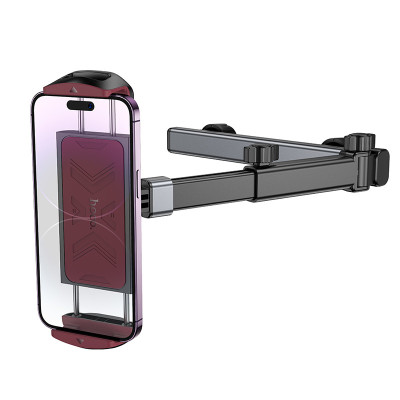 Автотримач Hoco H69 Gamble telescopic на підголівник Black / Red