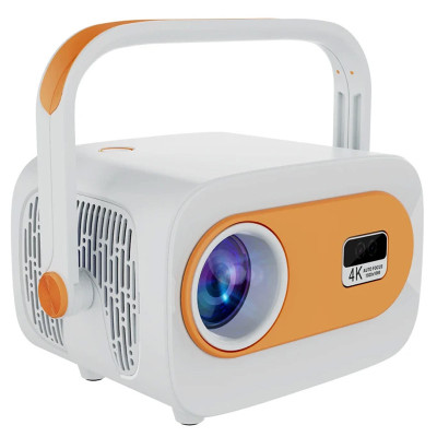 Проектор 4k Android JY325 White / Orange