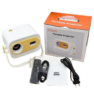 Проектор 4k Android JY325 White / Orange