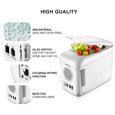 Автохолодильник 9L - К9А охолодження/нагрів (12v) White