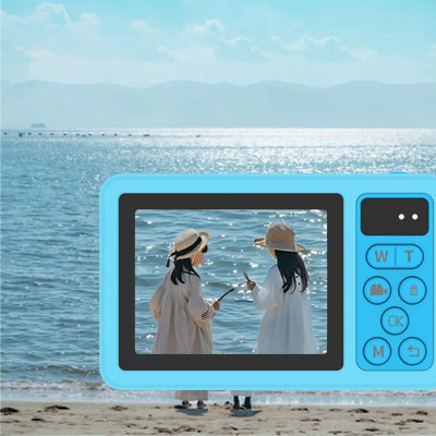 Дитяча водонепроникна цифрова камера D70 Blue