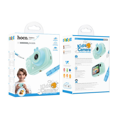Дитяча фотокамера Hoco DV205 Dual-camera Blue