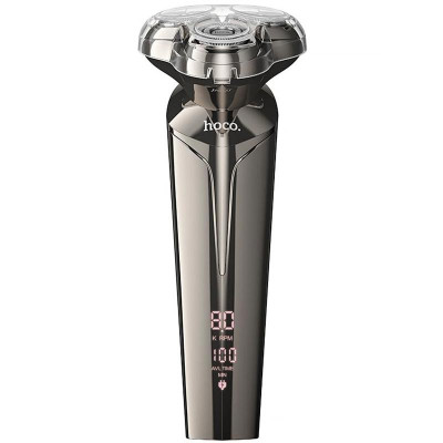 Портативна електробритва Hoco HP39 Three-head shaver Metal gray