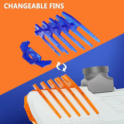 Пістолет на гідрогелевих кульках (орбізах) Gel Energy XS-873 Grey Пістолет на гідрогелевих кульках (орбізах) Gel Energy XS-873 Grey