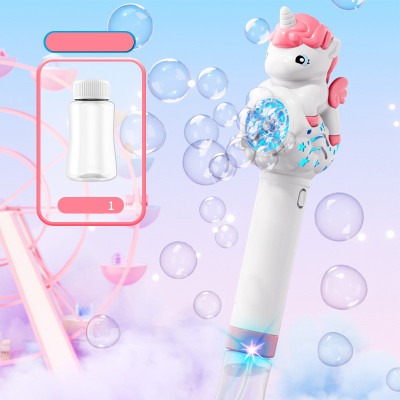 Пістолет з мильними бульбашками H055 Little Unicorn + bottle 50ml Pink Пістолет з мильними бульбашками H055 Little Unicorn + bottle 50ml Pink