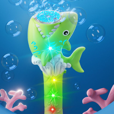 Пістолет з мильними бульбашками H038 Shark + bottle 50ml Green Пістолет з мильними бульбашками H038 Shark + bottle 50ml Green