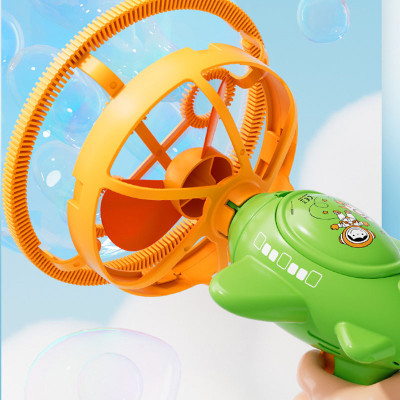 Пістолет для мильних бульбашок H035 Bubble Gun з пропелером 2in1 + bottle 250ml Green