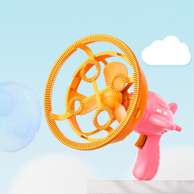 Пістолет для мильних бульбашок H035 Bubble Gun з пропелером 2in1 + bottle 250ml Pink Пістолет для мильних бульбашок H035 Bubble Gun з пропелером 2in1 + bottle 250ml Pink