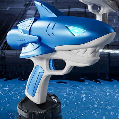Водяний акумуляторний пістолет Shark Water Gun 185-68 (300ml) with lithium battery Blue Водяний акумуляторний пістолет Shark Water Gun 185-68 (300ml) with lithium battery Blue