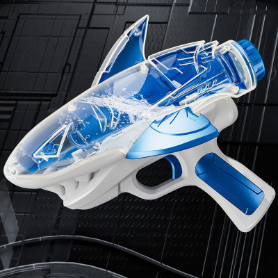 Водяний акумуляторний пістолет Shark Water Gun 185-68 (300ml) with lithium battery Blue Водяний акумуляторний пістолет Shark Water Gun 185-68 (300ml) with lithium battery Blue