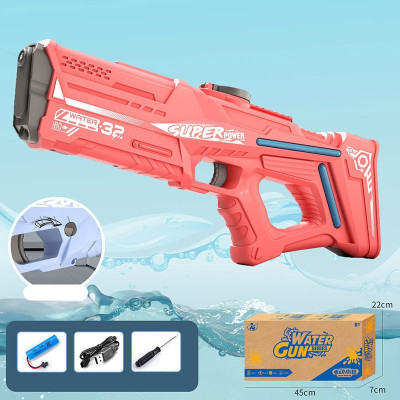 Водяний акумуляторний автомат Space Model Water Gun 9002A (750ml) with lithium battery Red