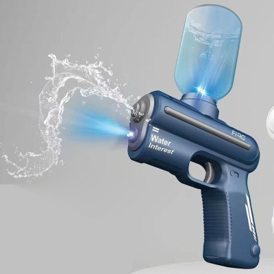 Водяний акумуляторний пістолет Water Gun 9007B (200ml) with lithium battery Blue Водяний акумуляторний пістолет Water Gun 9007B (200ml) with lithium battery Blue