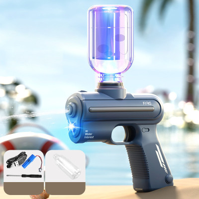 Водяний акумуляторний пістолет Water Gun 9007B (200ml) with lithium battery Blue Водяний акумуляторний пістолет Water Gun 9007B (200ml) with lithium battery Blue