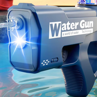 Водяний пістолет Water Gun 8001 (200ml) (3xAA не входят у комплект) Dark Blue