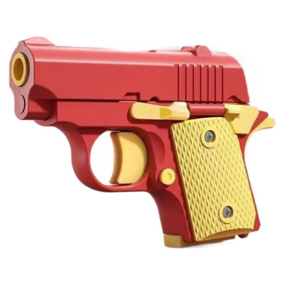 Дитячий іграшковий пістолет-антистрес Blue / White