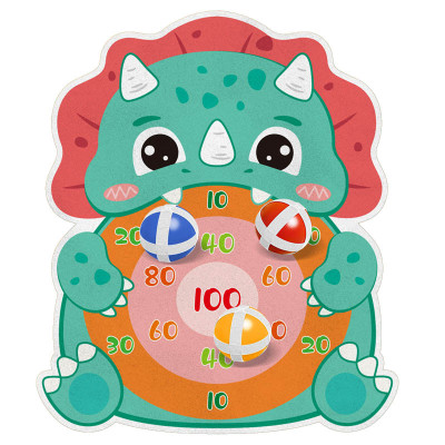 Інтерактивна гра Dinosaur Athletics Gun на липучках + мішень Red