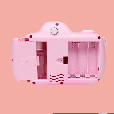 Фотокамера-генератор мильних бульбашок 1001 Kitty Children's camera Pink Фотокамера-генератор мильних бульбашок 1001 Kitty Children's camera Pink