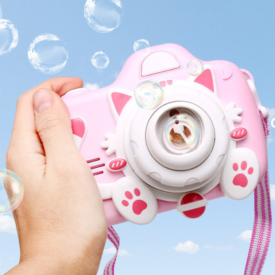 Фотокамера-генератор мильних бульбашок 1001 Kitty Children's camera Pink Фотокамера-генератор мильних бульбашок 1001 Kitty Children's camera Pink