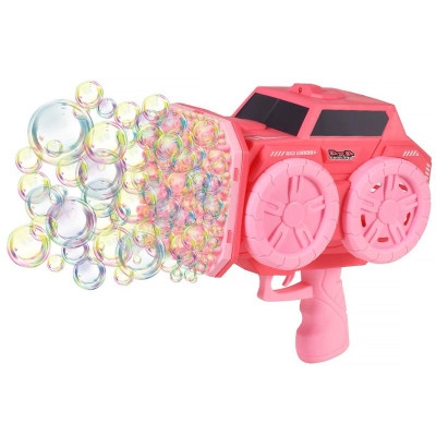 Пістолет з мильними бульбашками SHT KB1294 Car на 139 отворів + 2xbottle 60ml Orange