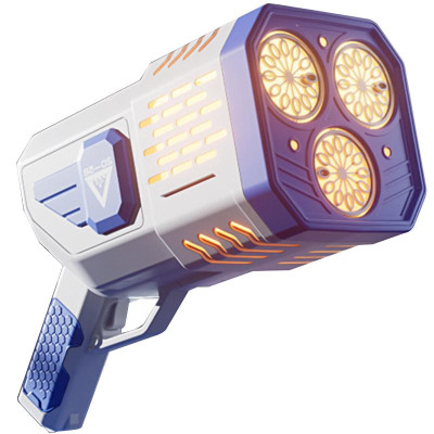 Пістолет з мильними бульбашками SHT 333-16 на 36 отворів + 2xbottle 150ml Pink