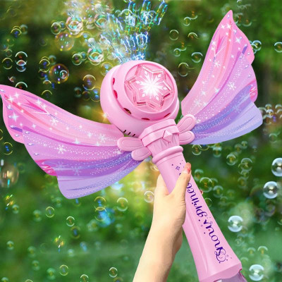 Пістолет з мильними бульбашками SHT 8603 Snow Princess + bottle 130ml Pink Пістолет з мильними бульбашками SHT 8603 Snow Princess + bottle 130ml Pink