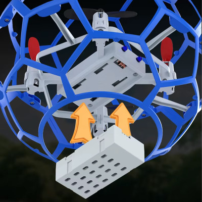 Літак на радіокеруванні SCHE L0717 Ball Drone Blue