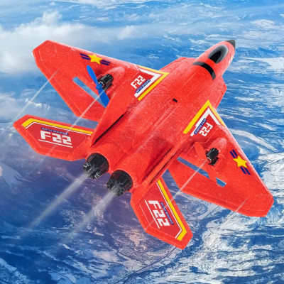 Літак на радіокеруванні SCHE HW32 F22 Fighter Red Літак на радіокеруванні SCHE HW32 F22 Fighter Red