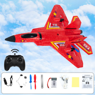 Літак на радіокеруванні SCHE HW32 F22 Fighter Red Літак на радіокеруванні SCHE HW32 F22 Fighter Red