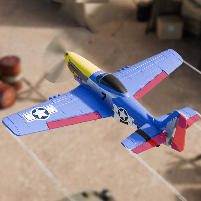 Літак на радіокеруванні SCHE W551 Four-channel Stunt Fighter Blue