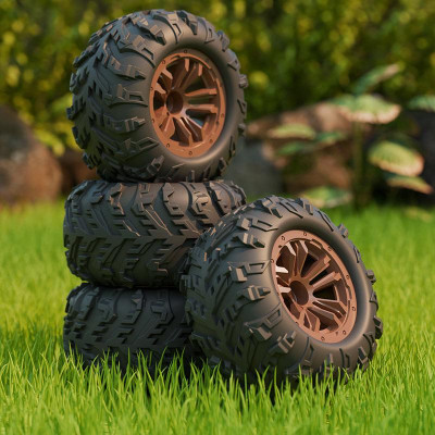 Машинка на радіокеруванні SCHE HW8809 Four-wheel drive high-speed Green