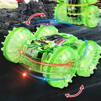 Машинка-амфібія на радіокеруванні YL-103 2.4G Transparent green Машинка-амфібія на радіокеруванні YL-103 2.4G Transparent green