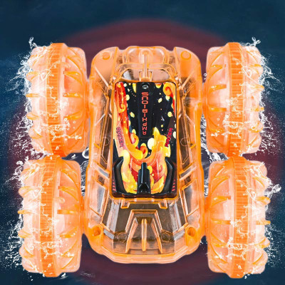 Машинка-амфібія на радіокеруванні YL-103 2.4G Transparent green