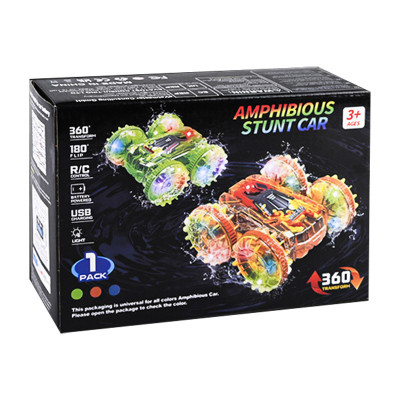 Машинка-амфібія на радіокеруванні YL-103 2.4G Transparent green