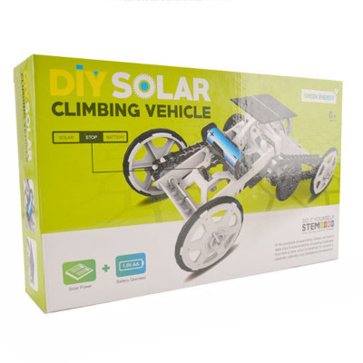 Конструктор позашляховик-скелелаз на сонячній батареї DYY008 Diy Solar White Конструктор позашляховик-скелелаз на сонячній батареї DYY008 Diy Solar White