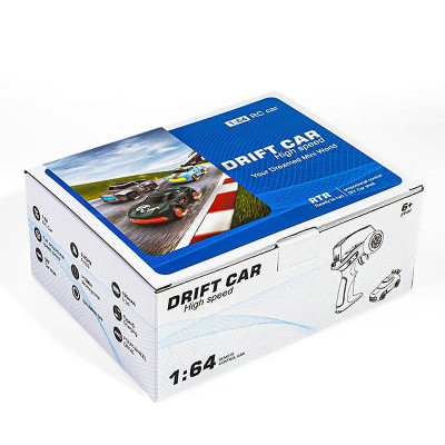 Дріфт-машина на радіокеруванні SHT K13 (1:64) Rally Car 2.4G Blue