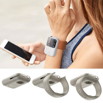 Портативний ЗП Charging Soft Case for Apple Watch 49mm 1200 mAh Moon White Портативний ЗП Charging Soft Case for Apple Watch 49mm 1200 mAh Moon White