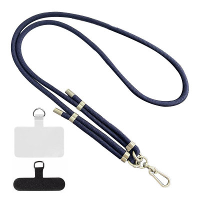 Шнурок (8мм) 150см Dark Blue