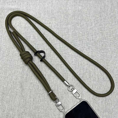 Шнурок із двома кріпленнями (8 мм) 150 см Army Green