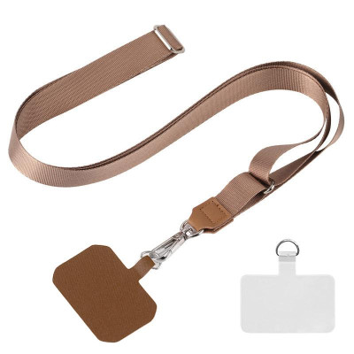 Шнурок широкий (2см) 140см Brown