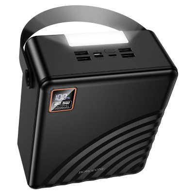 Портативний ЗП Power Bank Borofone BJ85 Myriad 22.5W+PD20W with lighting 100000 mAh Black