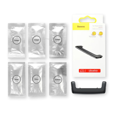 Ароматизатор у машину Baseus Paddle 3 Aromas Black