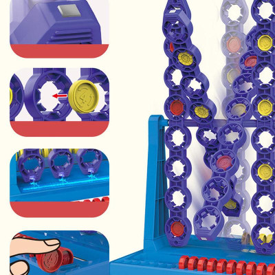 Настільна інтерактивна гра Ummi 22048 Line Up Spin 4 Blue