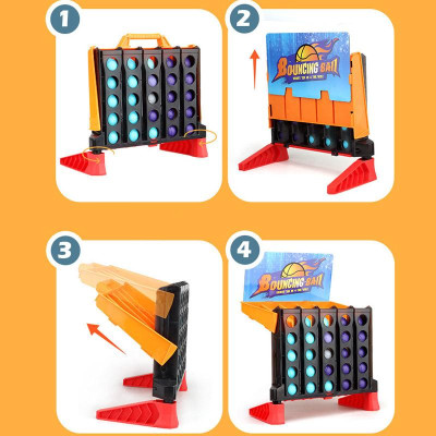 Настільна інтерактивна гра Ummi 22046 Bouncing Ball Orange / Black